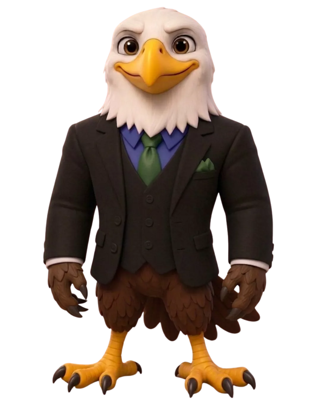 Mascot standing
